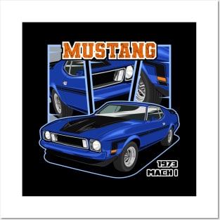 Mustang Mach 1 Posters and Art